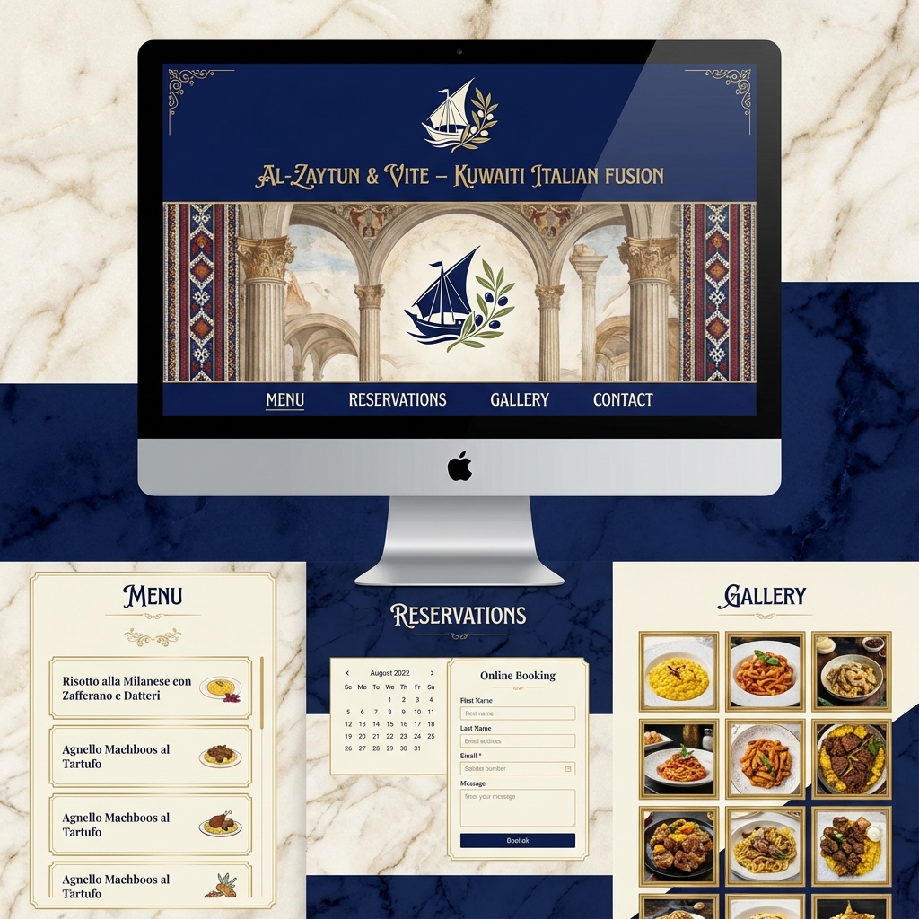 موقع مطعم كويتي إيطالي